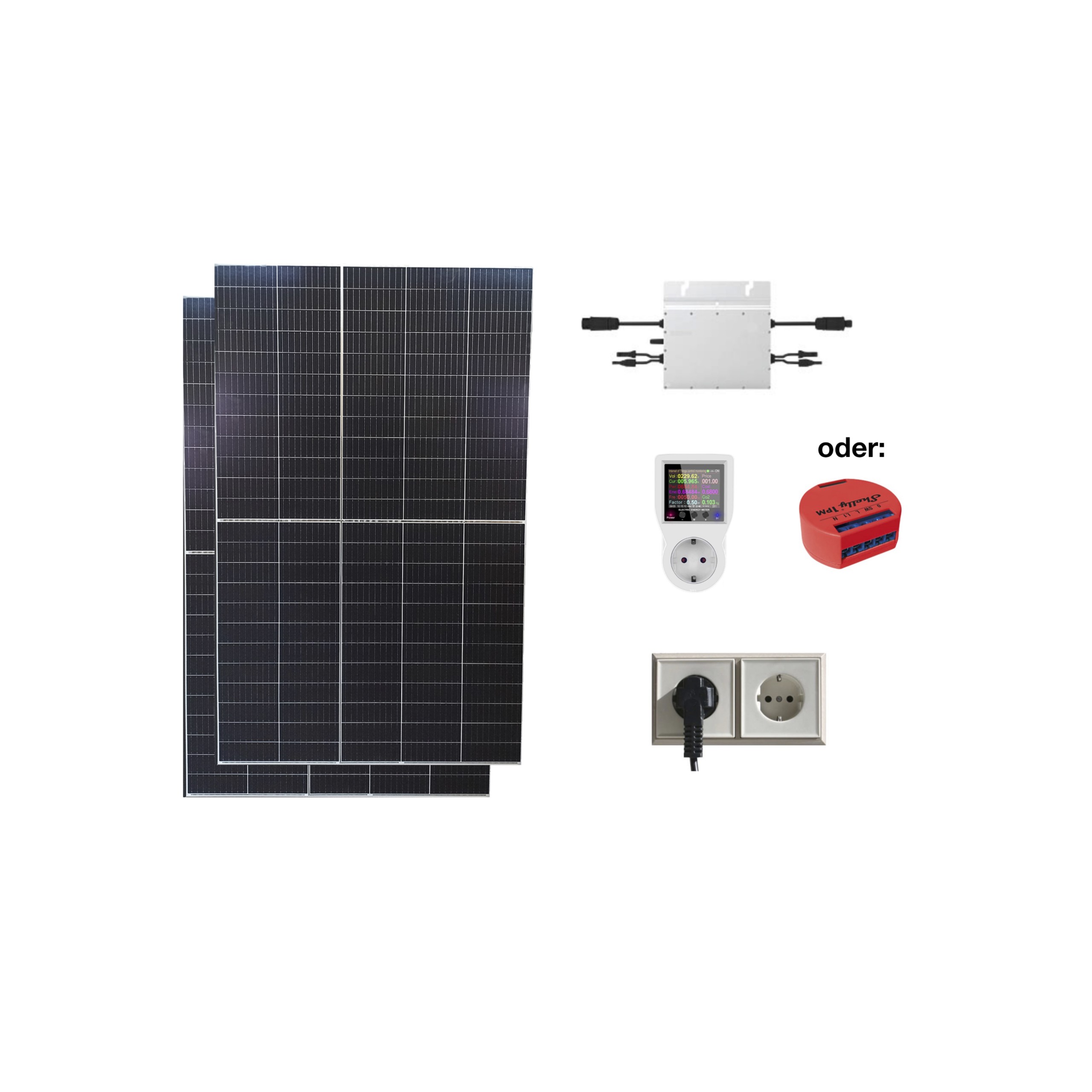 Solaranlage - 2 Module