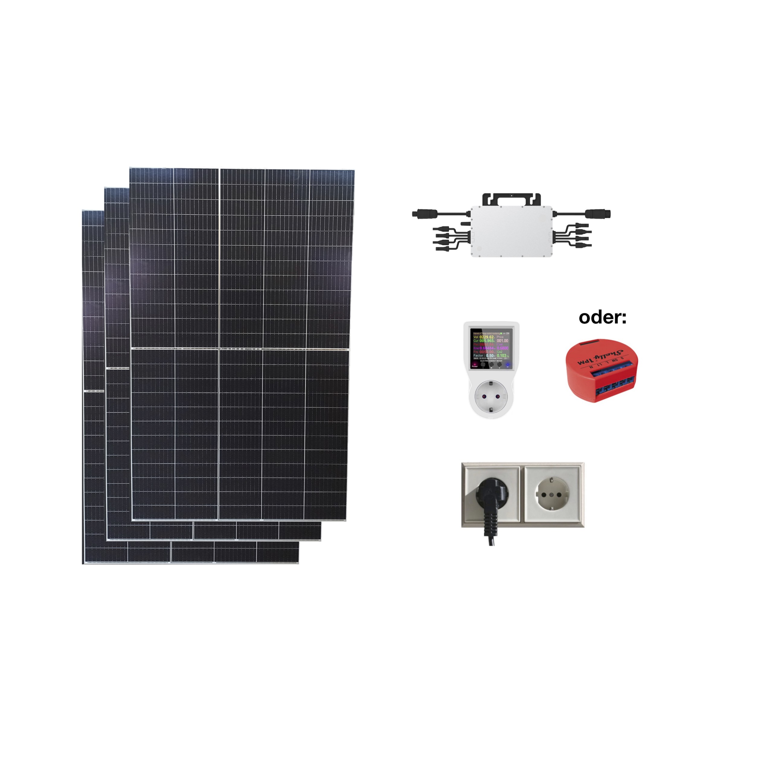 Solaranlage 3 Module