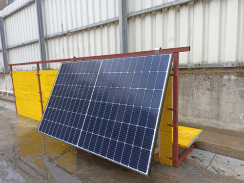 Solaranlage 1 Panel Module Befestigung für Balkon Montage - Wandaa