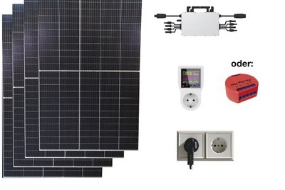 Solaranlage 4 Module