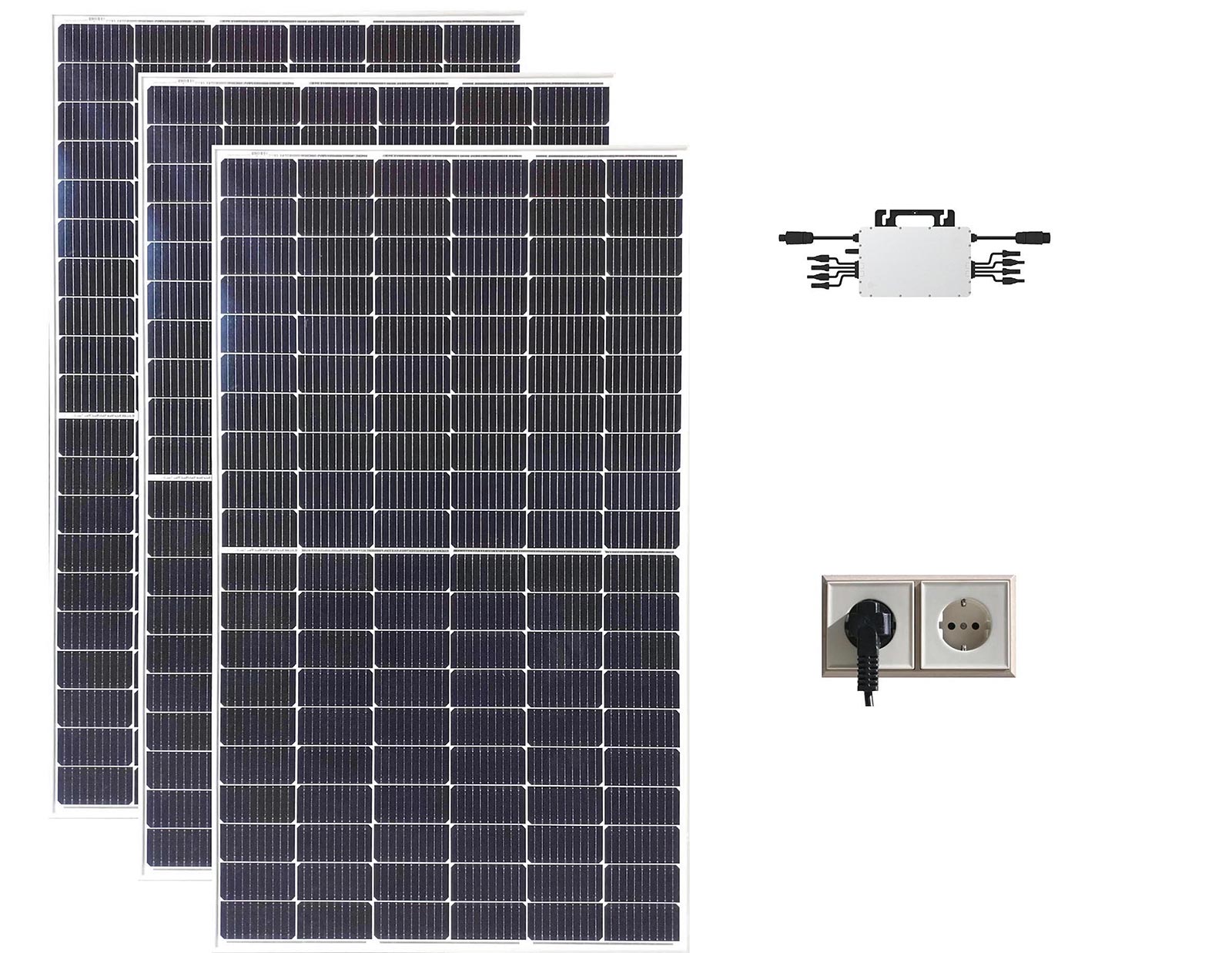 1200Wp Solaranlage HM1200 Wechselrichter