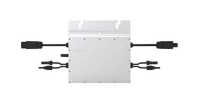 Solaranlage HM600 Wechselrichter